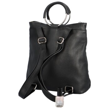 Dámský kožený batůžek černý - Delami Joyce