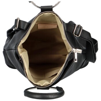 Dámský kožený batůžek černý - Delami Joyce