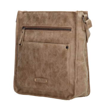 Dámská crossbody kabelka taupe - Enrico Benetti Edmina