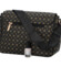Trendy dámská crossbody kabelka s módním potiskem černá - Coveri Segunda