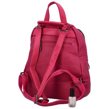 Dámský kabelko-batoh fuchsiový - Coveri Paola