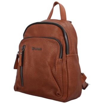Dámský kabelko-batoh hnědý - Coveri Paola