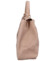 Dámská kožená kabelka do ruky starorůžová - Delami Reeta