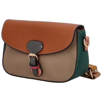 Dámská crossbody kabelka hnědá - MaxFly Psalm