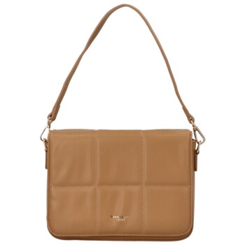 Dámská crossbody kabelka camel - DIANA & CO Irenee