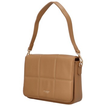 Dámská crossbody kabelka camel - DIANA & CO Irenee