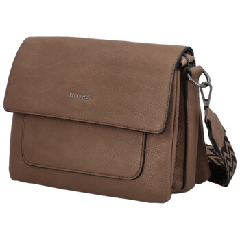 Dámská crossbody kabelka tmavě hnědá - Coveri Audrey