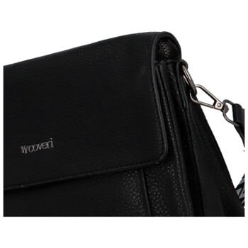 Dámská crossbody kabelka černá - Coveri Audrey