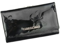 Dámská kožená peněženka černá - Gregorio Juliass