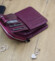 Dámská kožená malá peněženka růžová - Gregorio Manuella