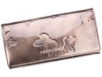 Dámská kožená peněženka šedá - Gregorio Eugenina