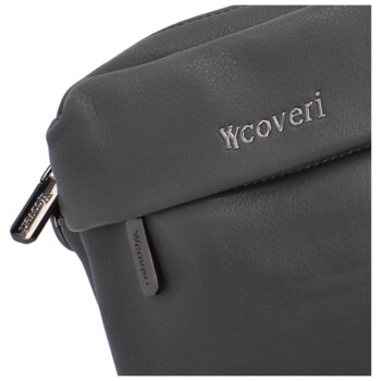 Dámská crossbody kabelka/taška tmavě šedá - Coveri Liliana