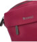 Dámská crossbody kabelka/taška červená švestka - Coveri Liliana