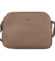 Dámská crossbody kabelka taupe - DIANA & CO Nicolle