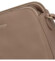 Dámská crossbody kabelka taupe - DIANA & CO Nicolle