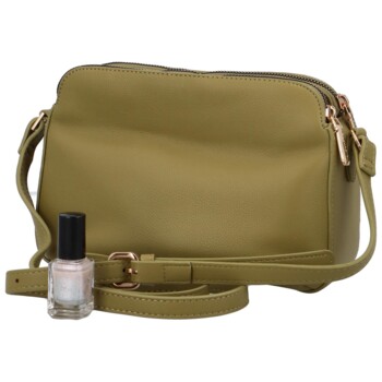 Dámská crossbody kabelka zelená - DIANA & CO Nicolle