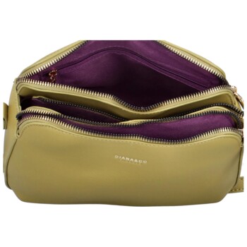 Dámská crossbody kabelka zelená - DIANA & CO Nicolle