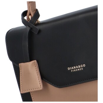 Dámská kabelka do ruky černá - DIANA & CO Renee