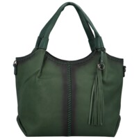 Dámská kabelka do ruky tmavě zelená - Maria C Shayla