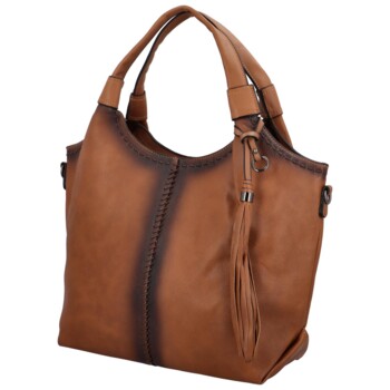 Dámská kabelka do ruky hnedá - Maria C Shayla