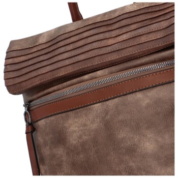 Dámský batůžek kávový - Maria C Michonne 