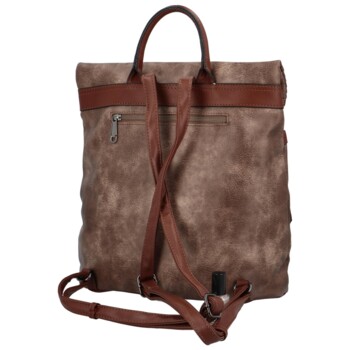 Dámský batůžek kávový - Maria C Michonne 