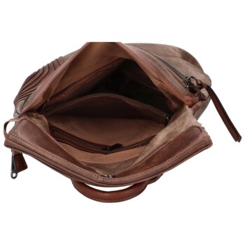 Dámský batůžek kávový - Maria C Michonne 