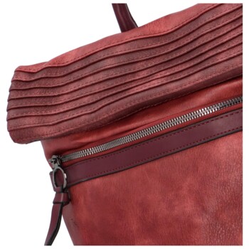 Dámský batůžek červený - Maria C Michonne 
