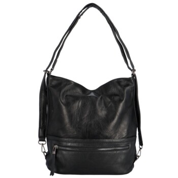 Dámský kabelko-batoh černý - Romina & Co Bags Wolfe