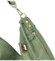 Velká kožená dámská kabelka světle zelená - ItalY Celinda