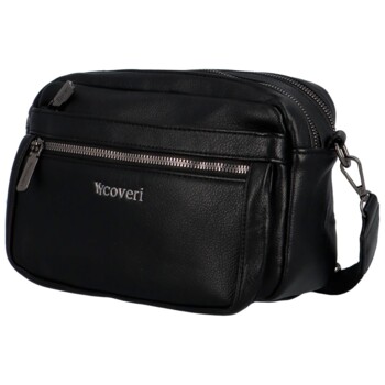 Dámská crossbody kabelka černá - Coveri Bricky