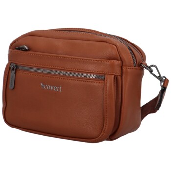 Dámská crossbody kabelka hnědá - Coveri Bricky