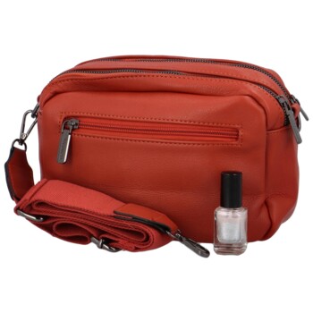 Dámská crossbody kabelka cihlová - Coveri Bricky