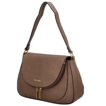 Dámská crossbody kabelka/taška zemitá hnědá - Coveri Desirée