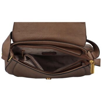 Dámská crossbody kabelka/taška zemitá hnědá - Coveri Desirée
