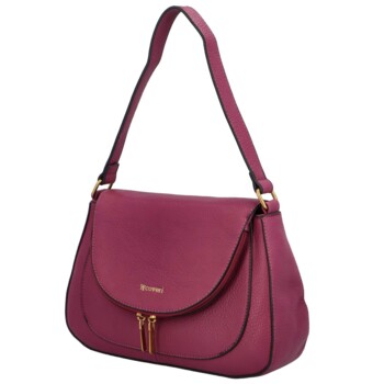 Dámská crossbody kabelka/taška vínová - Coveri Desirée