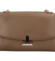 Dámská crossbody kabelka taupe - David Jones Paige
