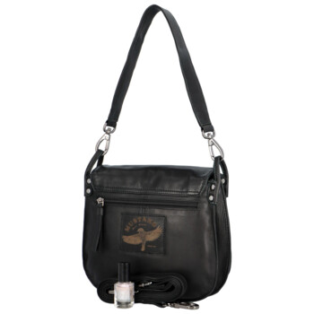 Dámská kožená kabelka čermá - Mustang Siobhan