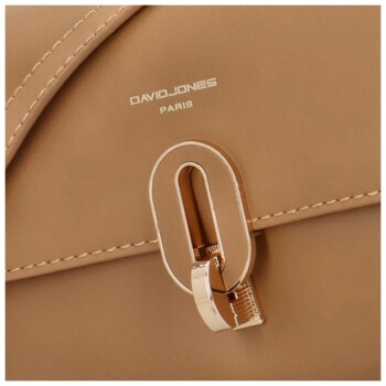 Dámská crossbody kabelka camel - David Jones Carisa