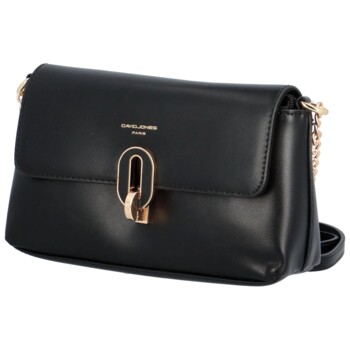 Dámská crossbody kabelka černá - David Jones Carisa
