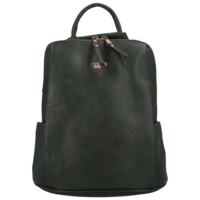 Dámský batoh kabelka tmavě zelený - Coveri Lusia
