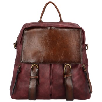 Dámský batůžek červený - MINISSIMI Lamar