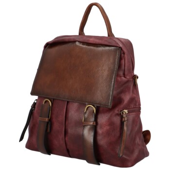 Dámský batůžek červený - MINISSIMI Lamar