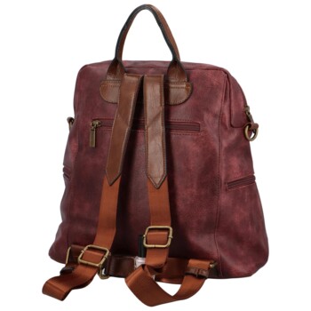 Dámský batůžek červený - MINISSIMI Lamar