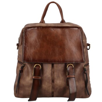 Dámský batůžek taupe - MINISSIMI Lamar