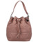 Dámská kabelka přes rameno růžová - DIANA & CO Yaretzi