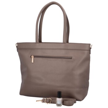 Dámská kabelka taupe - DIANA & CO Gladiss