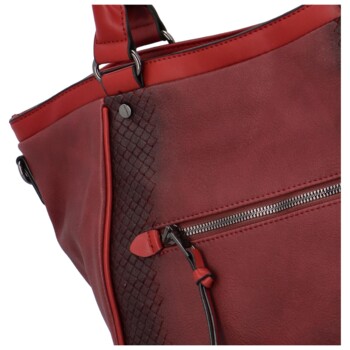 Dámská kabelka do ruky červená - Maria C Marcella