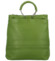 Dámský kožený batůžek zelený - Delami Joyce