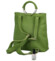 Dámský kožený batůžek zelený - Delami Joyce